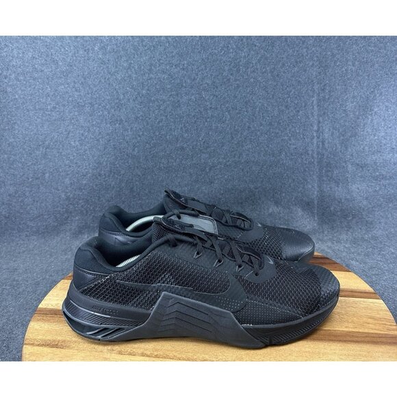 Nike Metcon 7 Black Anthracite CZ8281-001 sz 14 Men's Crossfit Gym Training - Picture 1 of 11